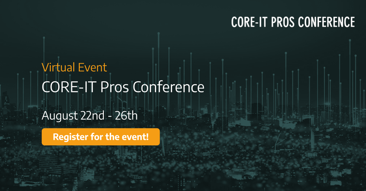 Join us at the COREIT Pros Confrence 2022 Accedian